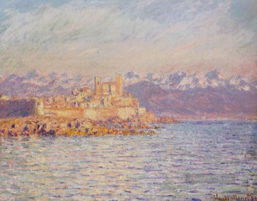  Monet Malerei - Die Bucht von Antibes Claude Monet